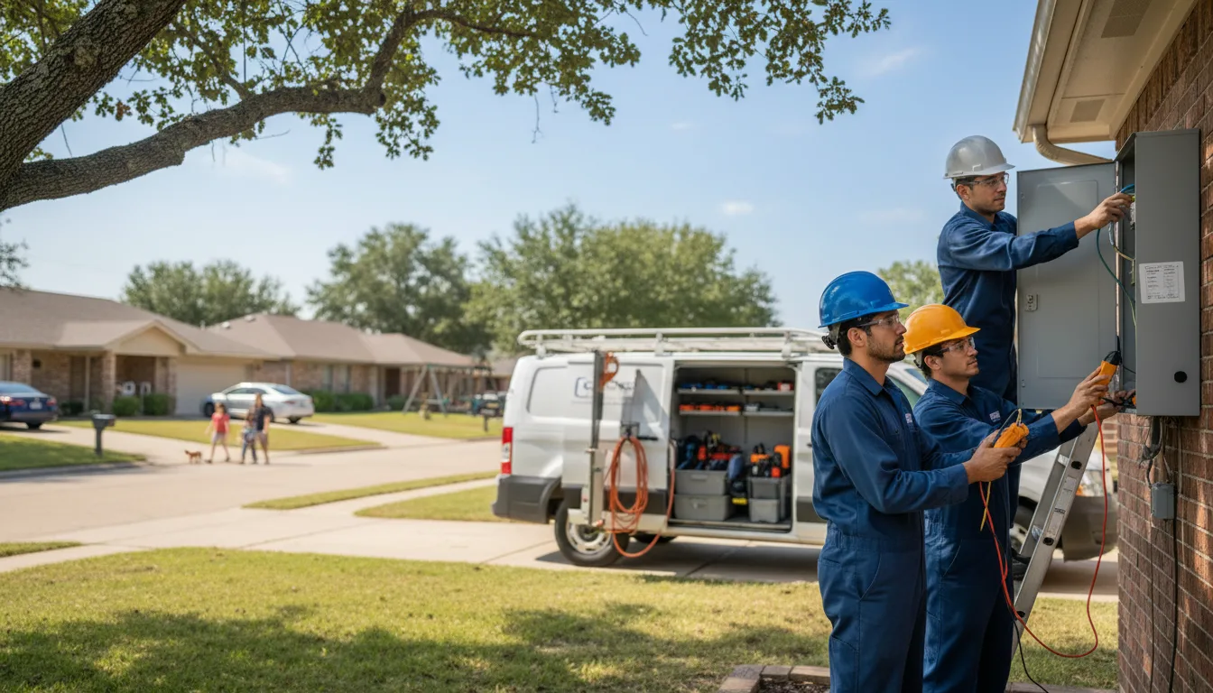 Certified electrician providing emergency electrical services in Holbrook, NY
